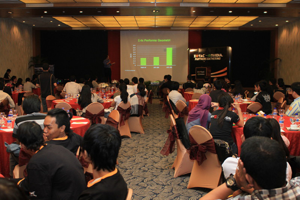 zotac nvidia the event