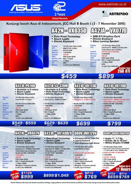 Asus - Promo komputer Asus Promo komputer