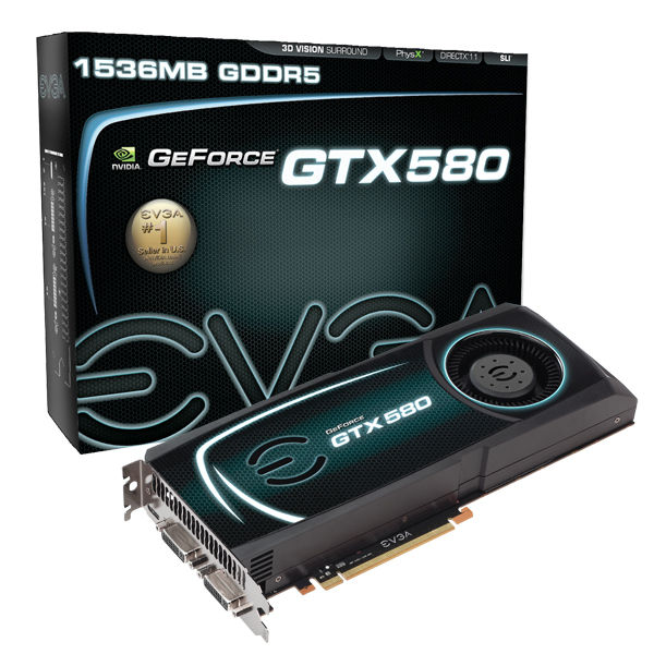 EVGA GeForce GTX 580 772 4008