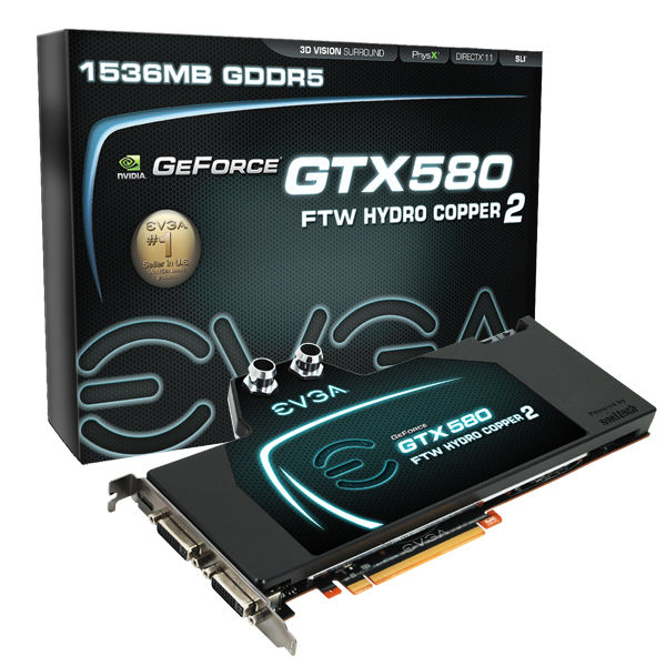 EVGA GeForce GTX 580 FTW Hydro Copper 2 850 4196