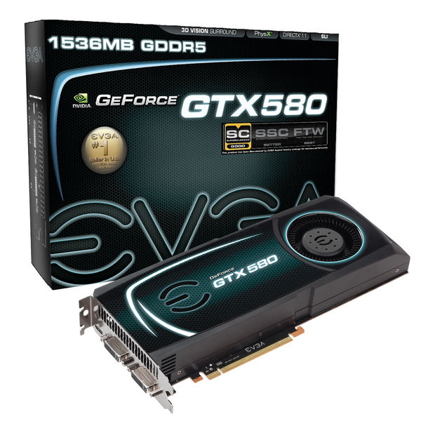 EVGA GeForce GTX 580 Superclocked 797 4050