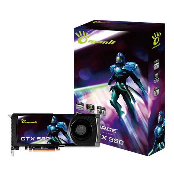 Manli GeForce GTX 580 (772-4008) Manli GeForce GTX 580 772 4008