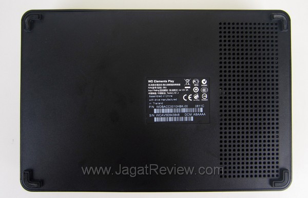 WD Elements Play bottom