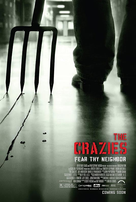 Rasakan Ketegangan berada di antara The Crazies! 10 crazies poster
