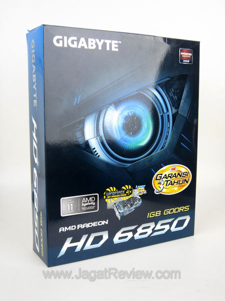 gigabyte hd 6850 front