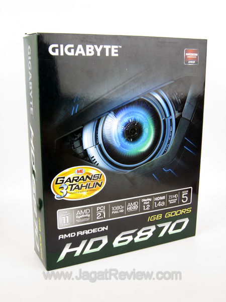 gigabyte hd 6870 front