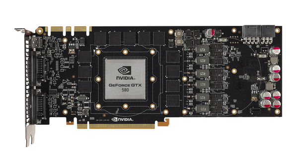 nvidia gtx 580 front pcb