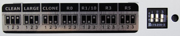 CFI Storage 4 Bay Setting mode