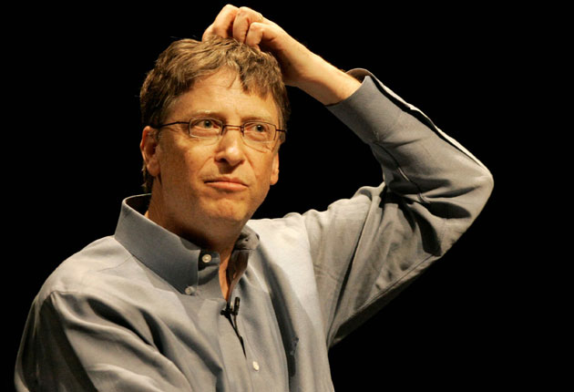 bill gates confuse