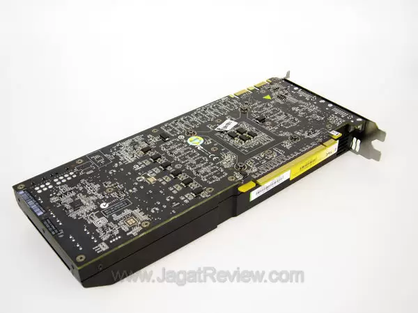 zotac nvidia gtx 580 back pcb