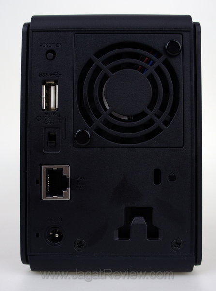 Buffalo LinkStation Duo Pro Belakang Buffalo LinkStation Duo Pro Belakang