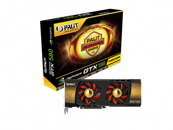 [PR] Experience the Matchless Performance with Custom Designed Palit GTX580
