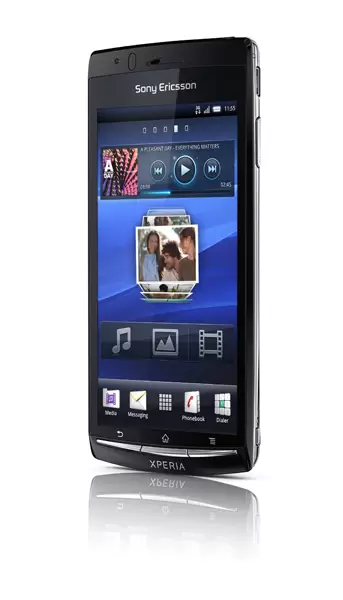 Xperia arc Front Black re