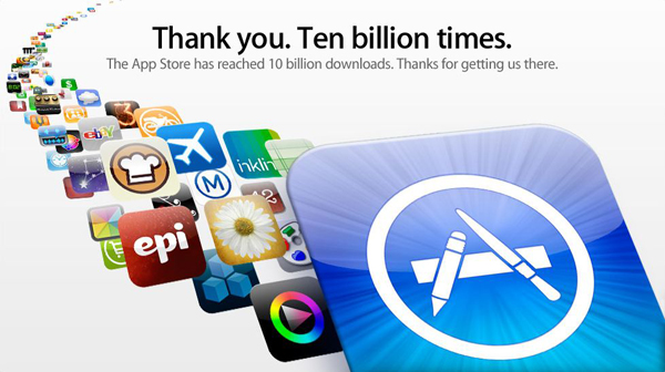 app store 10 miliar