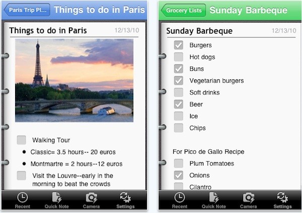 onenote iphone