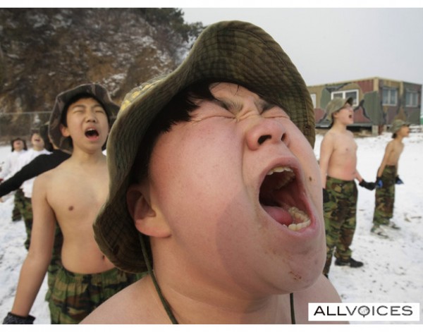 South Korea Military Training south korea gaming addiction cure2