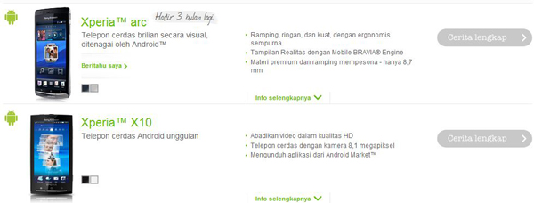 Sony Ericsson Xperia Arc Hadir di Bulan April? 6 xperia arc teaser