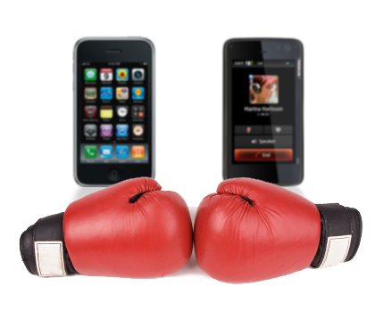 nokia vs apple gloves