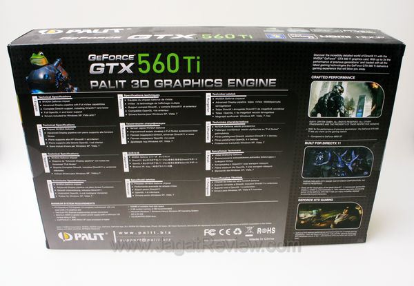 palit gtx 560 ti sonic box back