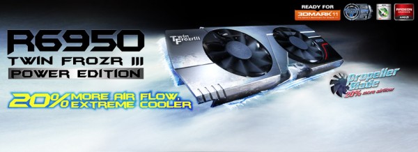 [PR] MSI Releases the R6950 Twin Frozr III Power Edition Graphics Card