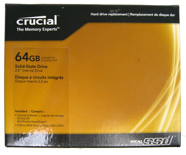 Crucial RealSSD 64GB Kotak Penjualan