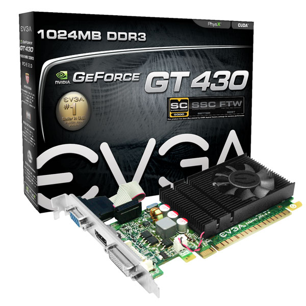 _EVGA GeForce GT 430 SC 735 1800 EVGA GeForce GT 430 SC 735 1800