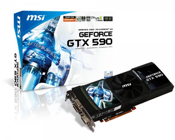 [PR] MSI Launches the Fastest Graphics Card – N590GTX-P3D3GD5