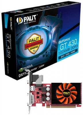 _Palit GeForce® GT 430 (1024MB DDR3) Palit GeForce® GT 430 1024MB DDR3