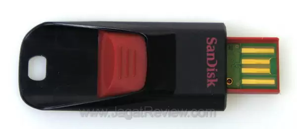 Sandisk Cruzer edge 16 GB Terbuka