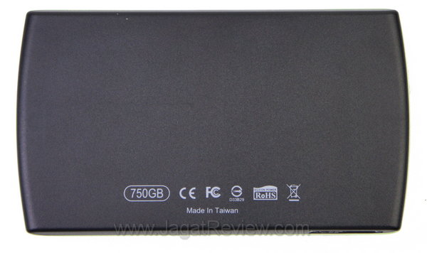 Silicon Power Stream S10 750GB Bagian Belakang