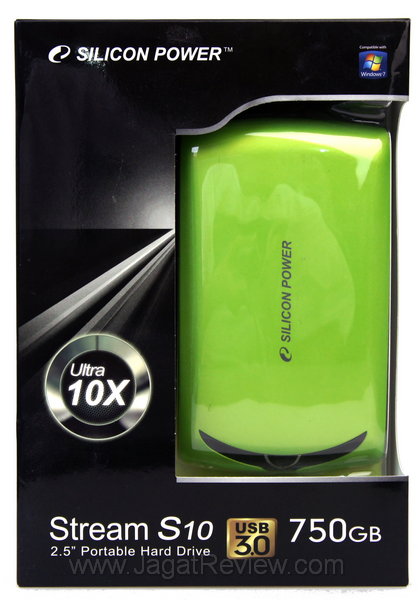 Silicon Power Stream S10 750GB Paket Penjualan