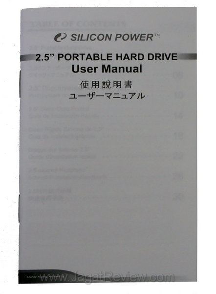 Silicon Power Stream S10 750GB User Manual
