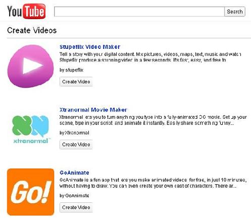 YouTube Create