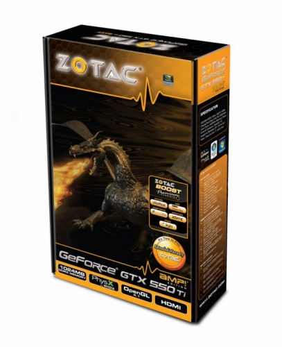ZOTAC GeForce GTX 550 Ti AMP! Edition 1000 4400_1 ZOTAC GeForce GTX 550 Ti AMP Edition 1000 4400 1
