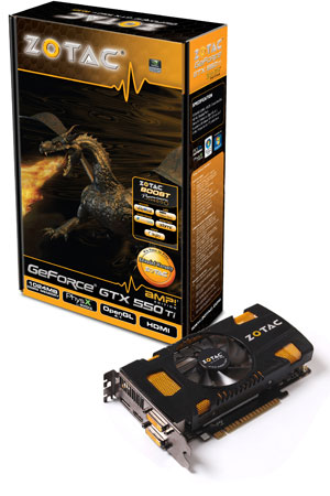 Zotac GTX 550 Ti AMP