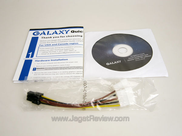 galaxy nvidia gtx 550 ti sales package
