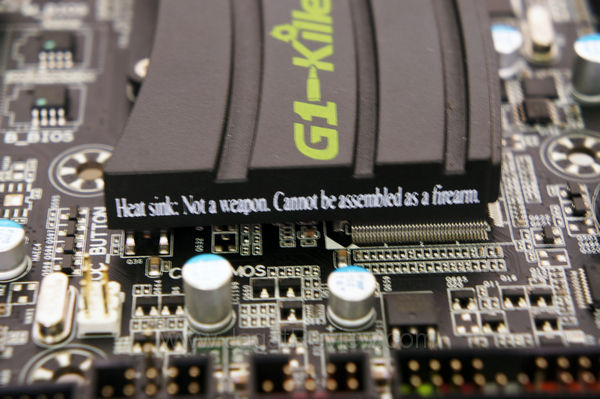 gigabyte g1 assassin heatsink southbridge detail 2