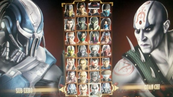 mortal kombat 9 rooster list