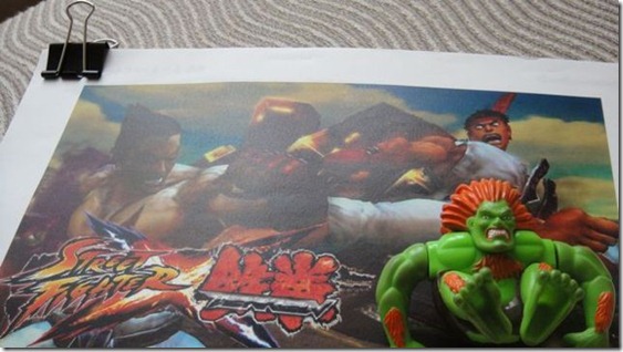 street fighter x tekken material presentation