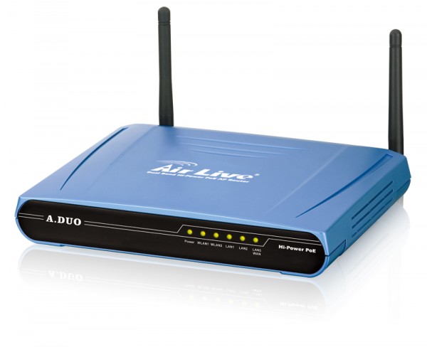 [PR] AirLive Introduces Dual Band High-Power PoE AP Router in Wireless Market