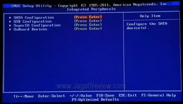 BIOS IntegratedPeripherals