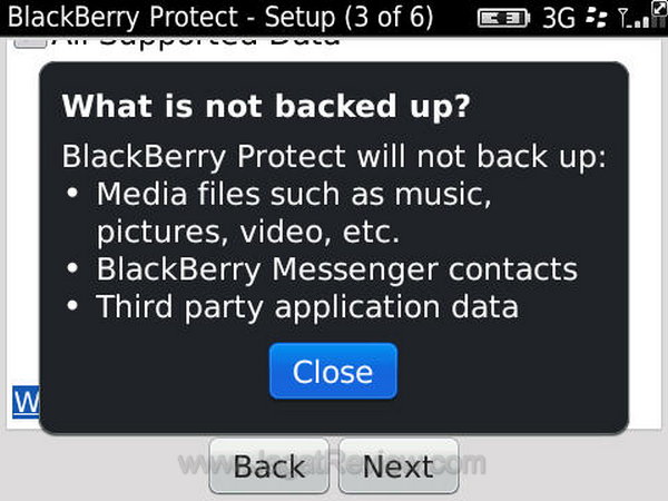 Blackberry Protect Setup 3a