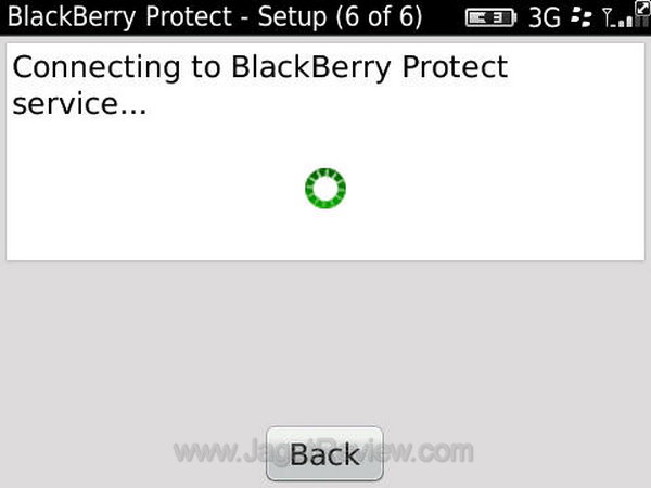 Blackberry Protect Setup 6
