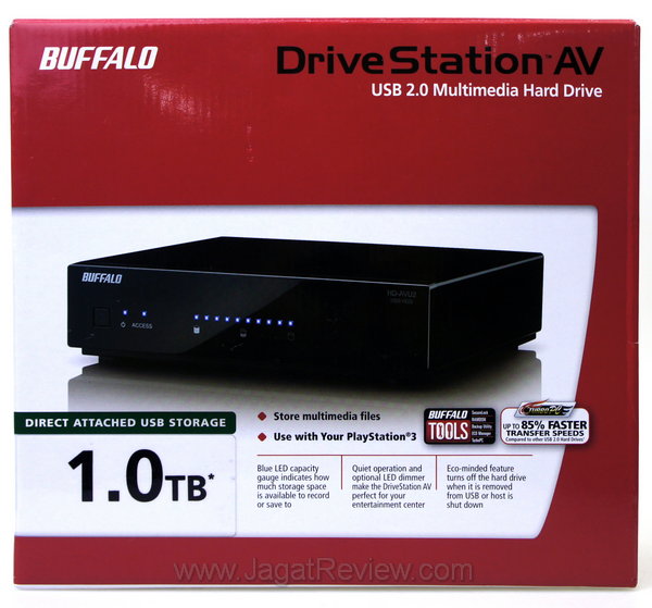 Buffalo DriveStation AV Kotak Penjualan