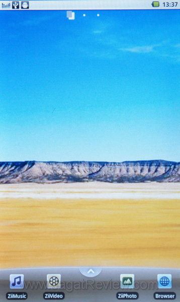 Creative Ziio 7 HomeScreen 1