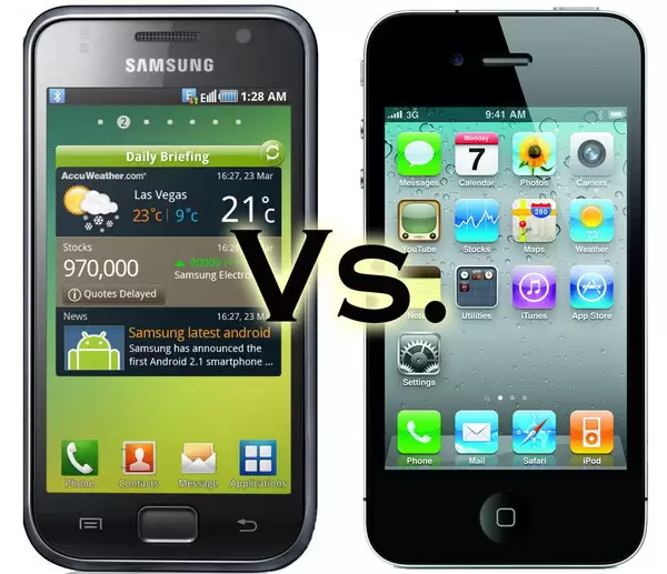 Samsung Galaxy vs iPhone