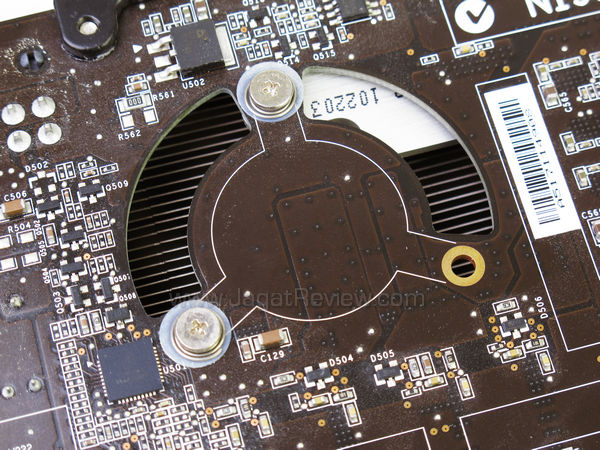 msi gtx 465 tf2 back pcb detail
