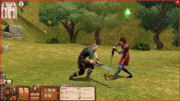 review the sims medieval 001