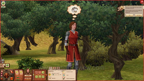 review the sims medieval 002