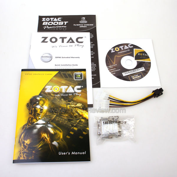 zotac gtx 550 ti amp sales package